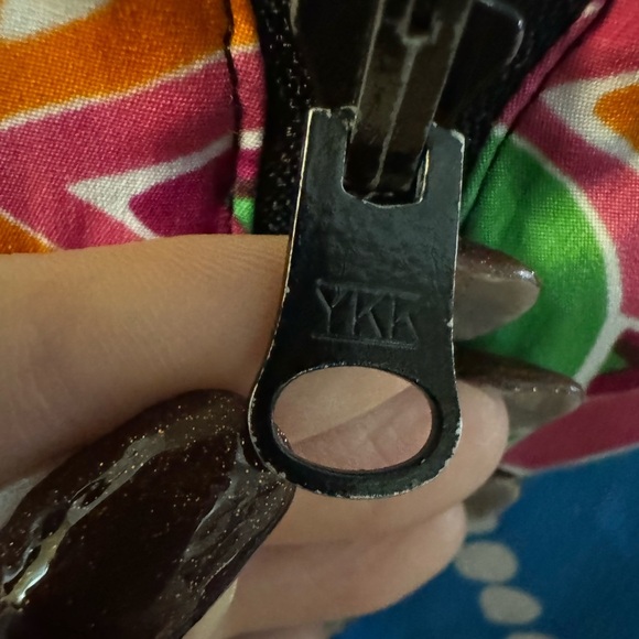 Vintage Reversible Bomber Jacket Retro Bright Colorful Tassels Funky Streetwear - Picture 7 of 10